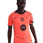 F.C. Barcelona 2025/2026 Stadium Third Men's Replica Jersey Orange HM3201-855