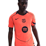 F.C. Barcelona 2025/2026 Stadium Third Men's Replica Jersey Orange HM3201-855