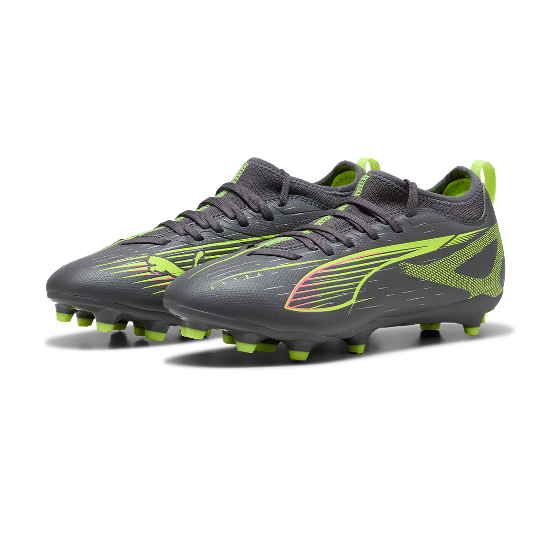 Ultra 5 Match FG/AG Junior Football Boots Silver 108167 03