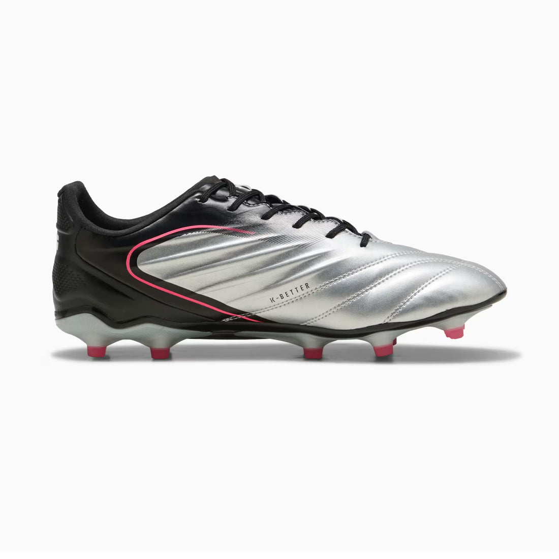 King Pro Men Silver Football Boots 108308 02