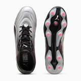 King Pro Men Silver Football Boots 108308 02