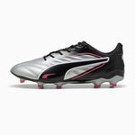 King Pro Men Silver Football Boots 108308 02