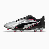 King Pro Men Silver Football Boots 108308 02