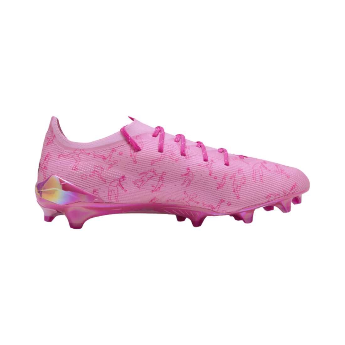 Ultra 5 Ultimate X Kidsdupper FG Men's Football Boots Pink 108414 01