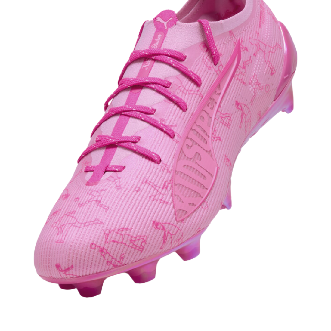 Ultra 5 Ultimate X Kidsdupper FG Men's Football Boots Pink 108414 01