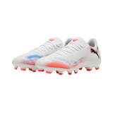 Future 8 Play FG/AG Men's Football Boots White 108602 01