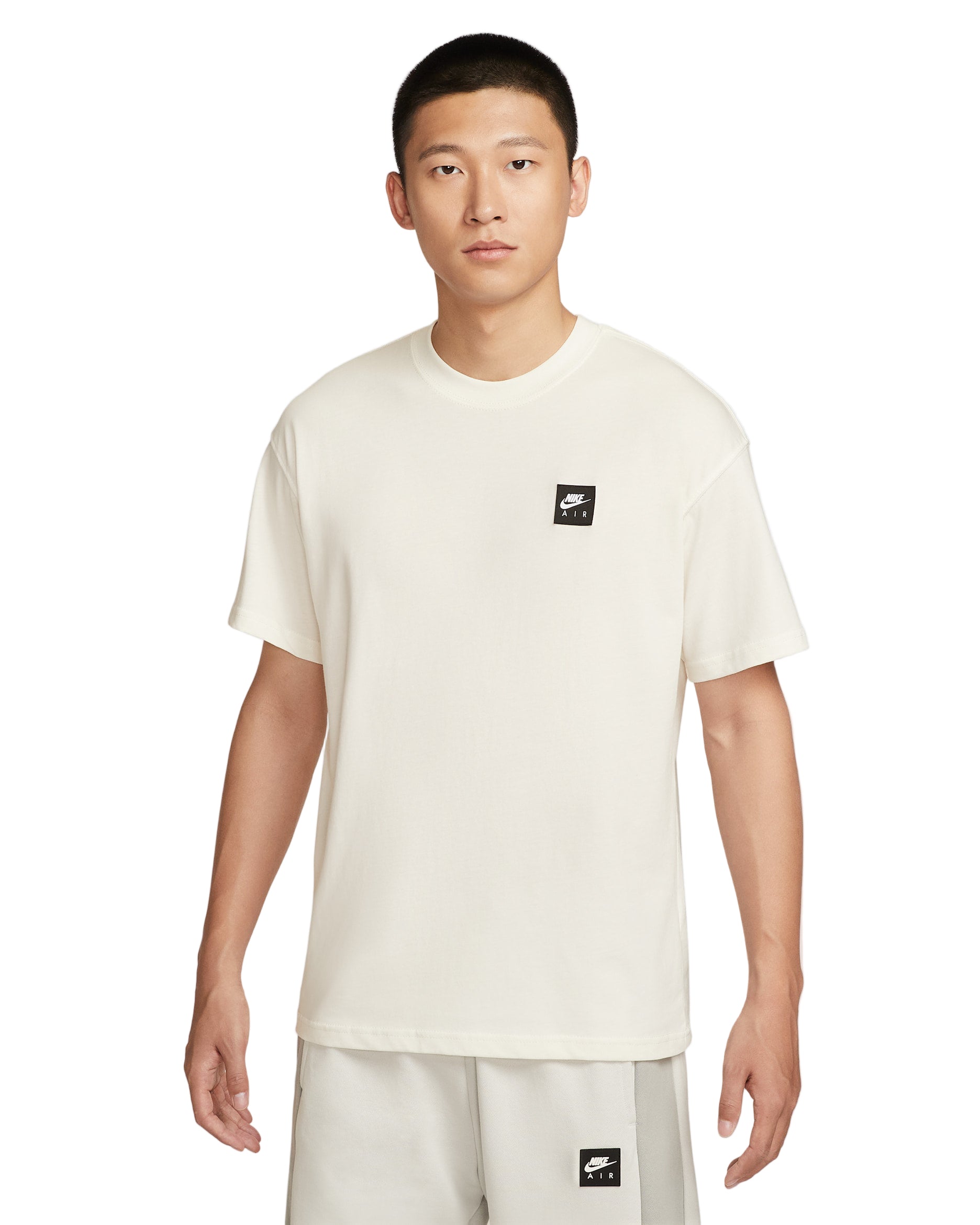Men's S/S Round Neck Shirt White HQ9249-133
