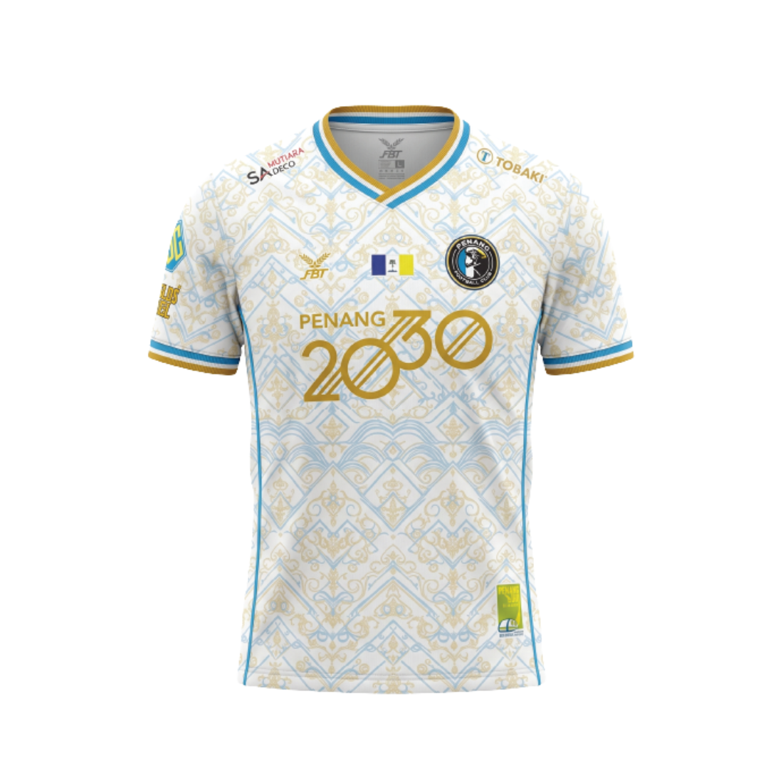 Penang FC 26/27 Away Men Replica Jersey White 19A299-WHITE