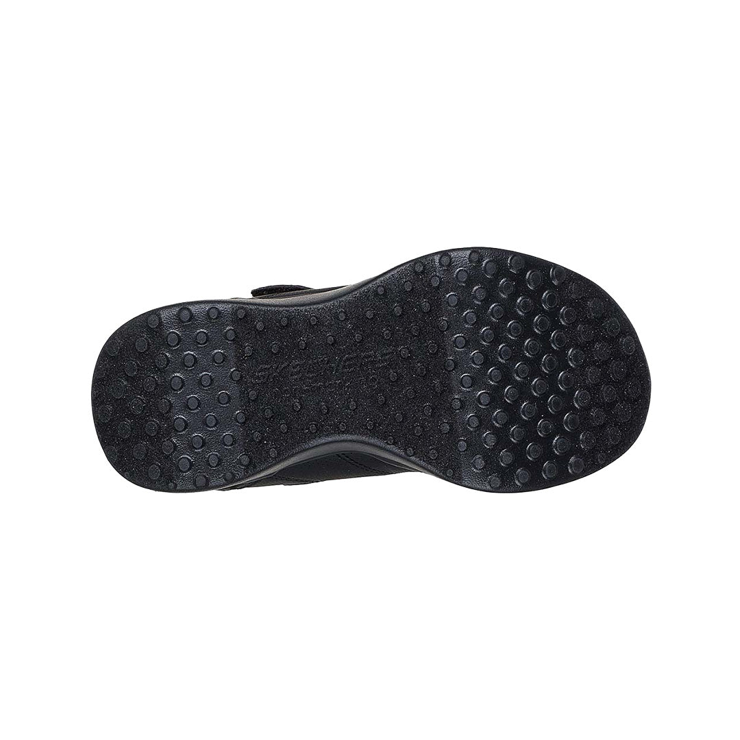 Microstrides-Out of Summer Junior's School Shoes Black 302641L-BBK