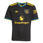 Manchester United 2025/2026 Third Adidas Junior Replica Jersey Black KD4227