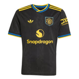 Manchester United 2025/2026 Third Adidas Junior Replica Jersey Black KD4227