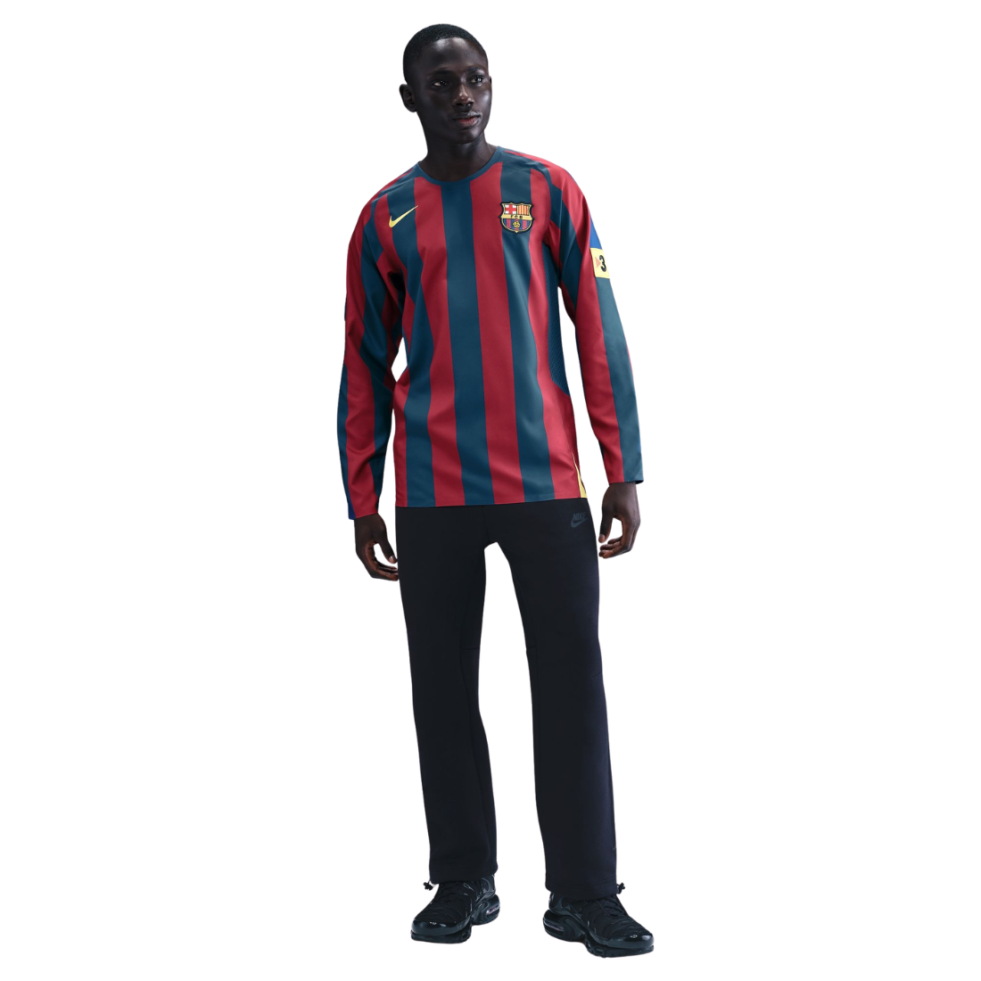 FC Barcelona Reissue Home Men's Longsleeve Jersey Navy HQ1461-471