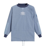 Iconic Drill Men's Longsleeve Round Neck Blue 56086U-NG8