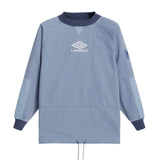 Iconic Drill Men's Longsleeve Round Neck Blue 56086U-NG8