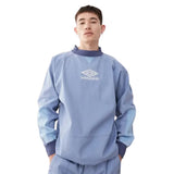 Iconic Drill Men's Longsleeve Round Neck Blue 56086U-NG8