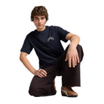 Graphics Hotel Relaxed Men's Round Neck Navy 629636 16