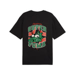 Graphics Hotel Relaxed Men's Round Neck Black 629639 01