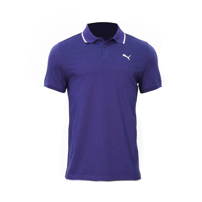 Essential Elevated Men's Collar Tipping Polo Tee Navy 691473 06
