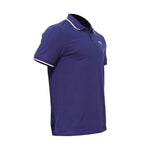 Essential Elevated Men's Collar Tipping Polo Tee Navy 691473 06