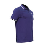 Essential Elevated Men's Collar Tipping Polo Tee Navy 691473 06