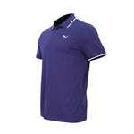 Essential Elevated Men's Collar Tipping Polo Tee Navy 691473 06