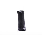 Unisex's Quarter Casual Socks Multi Color 2 Pairs Black & Grey- 701234115001