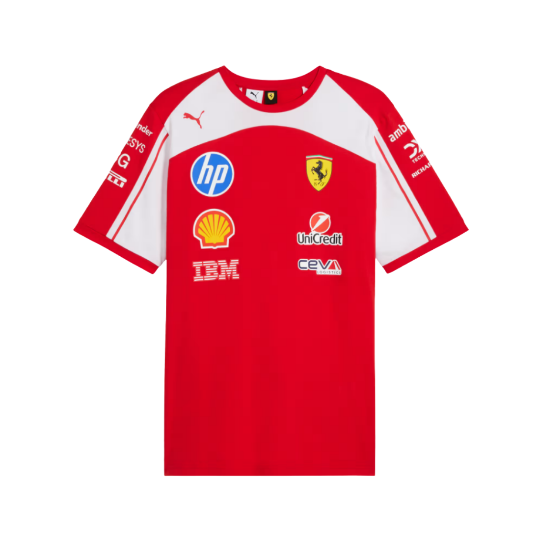 Scuderia Ferrari Tee Men Replica Jersey Red 713831 01