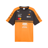 PUMA McLaren replica jersey in orange and grey with sponsor logos