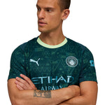 Manchester City Football Club (MCFC) 2025/2026 4th Men's Replica Jersey Green 782692 04