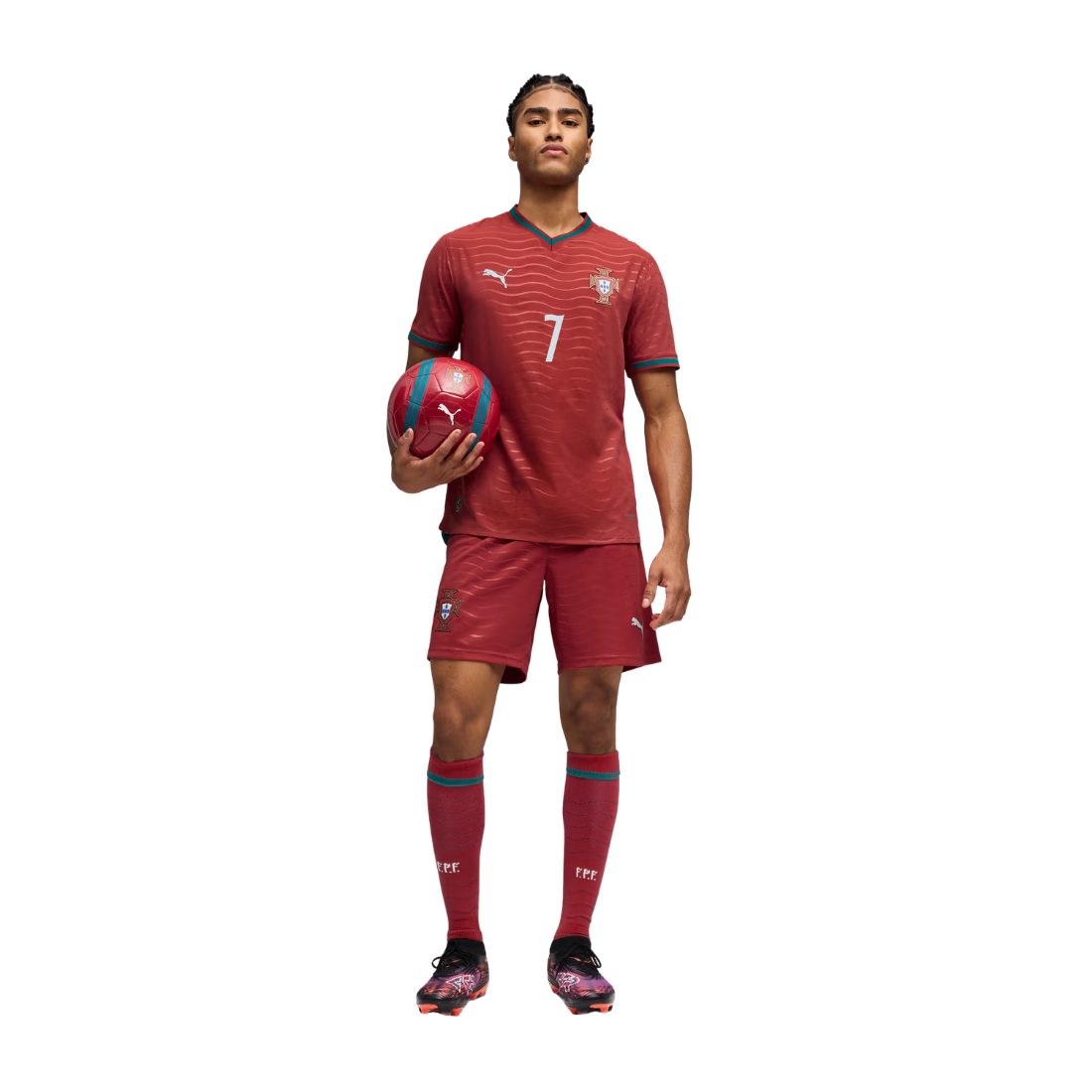 Puma Portugal Home Authentic Player 2026 Men's Jersey Red 788140 77