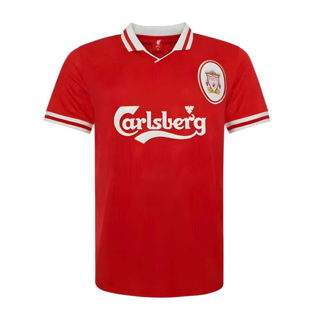 Liverpool FC Retro 96/98 Home Men's Tee Red A22HS06