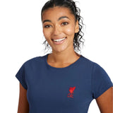 Liverpool FC Liverbird Women's Round Neck Navy A23VD03