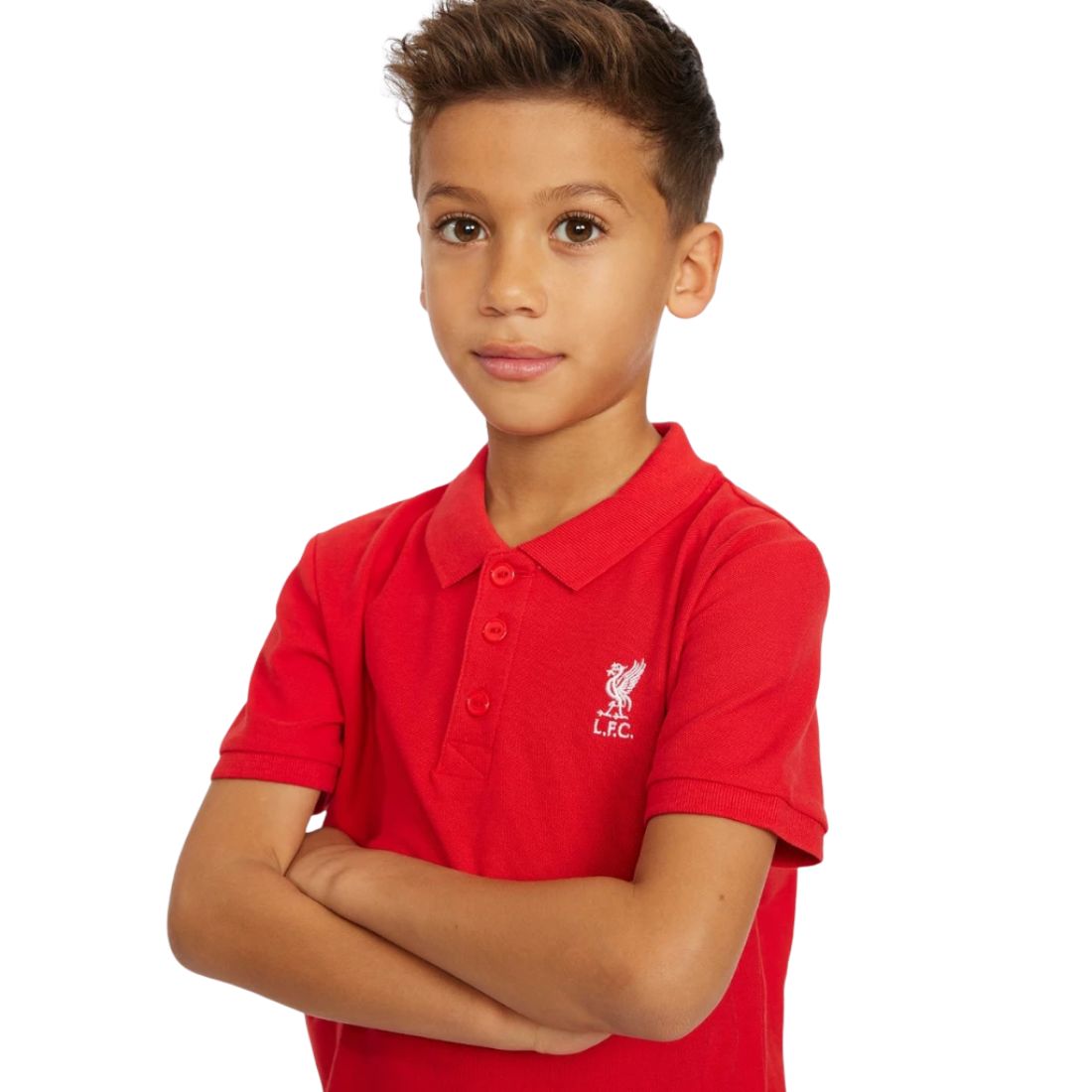 Liverpool FC Short Sleeve Junior Tee Red A23VD08