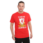 Liverpool FC This Is Anfield Men's Round Neck Red A23VD26