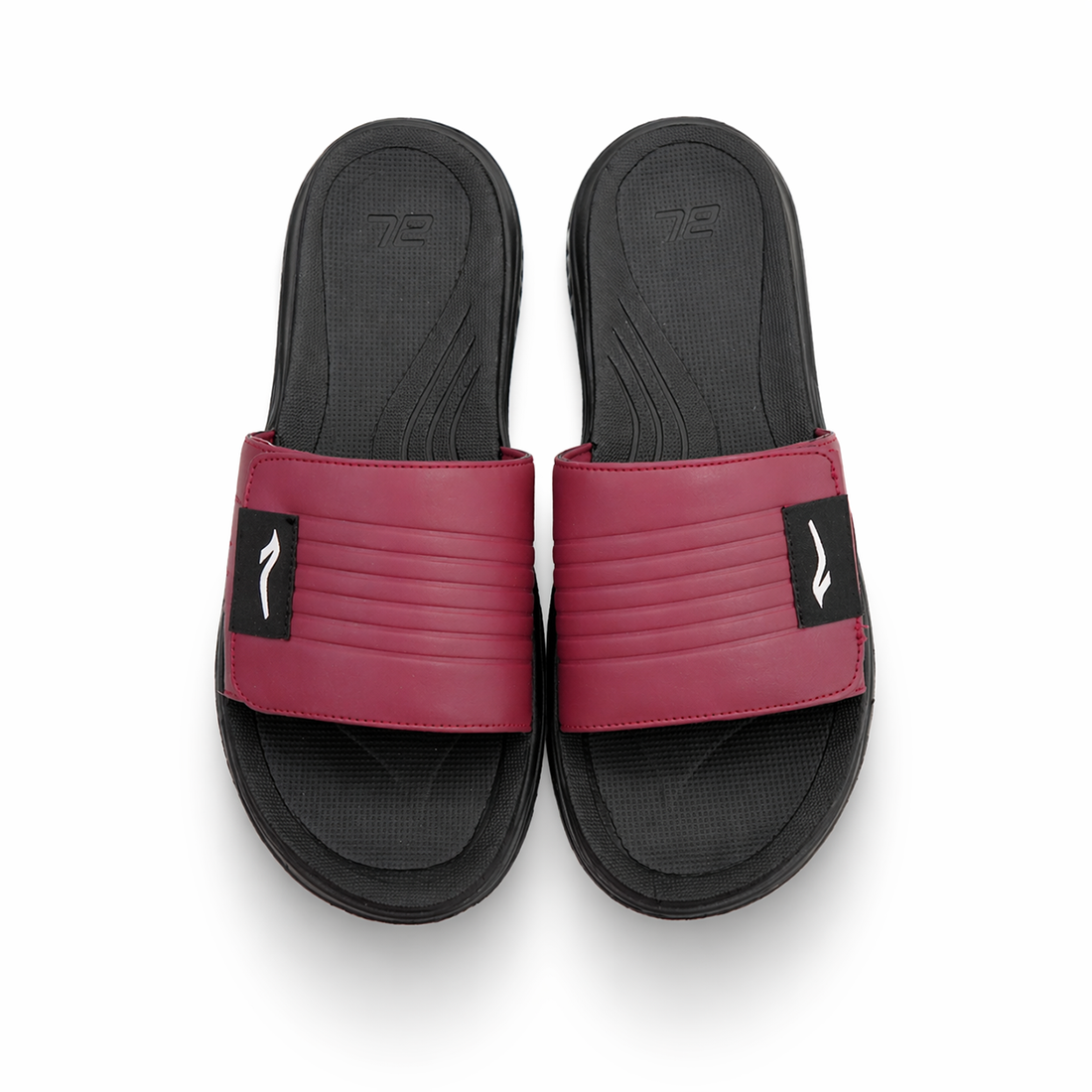 X401 Men's Slippers Maroon A74015608