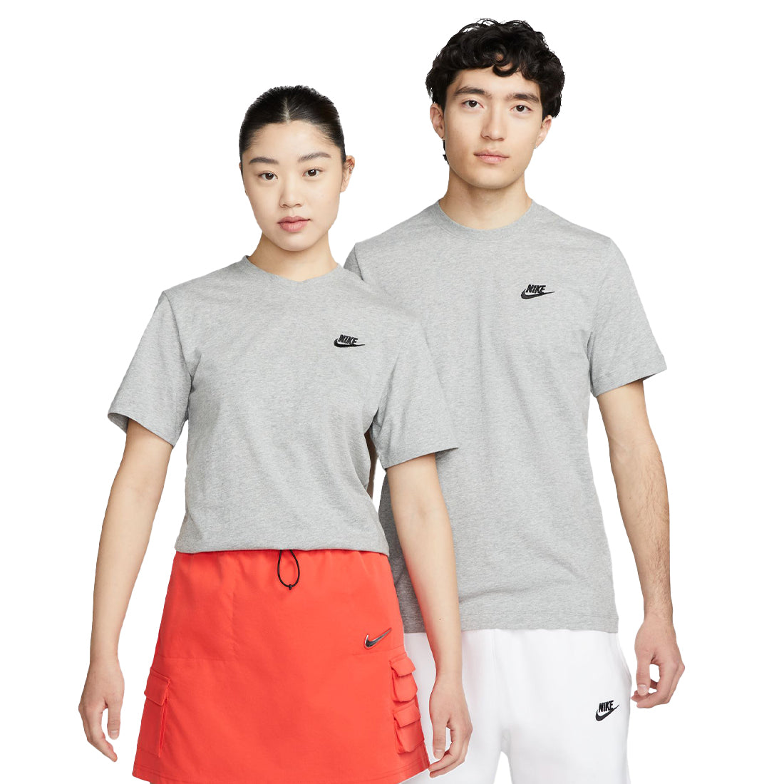 Nike Sportswear Club Men's T-Shirt Grey