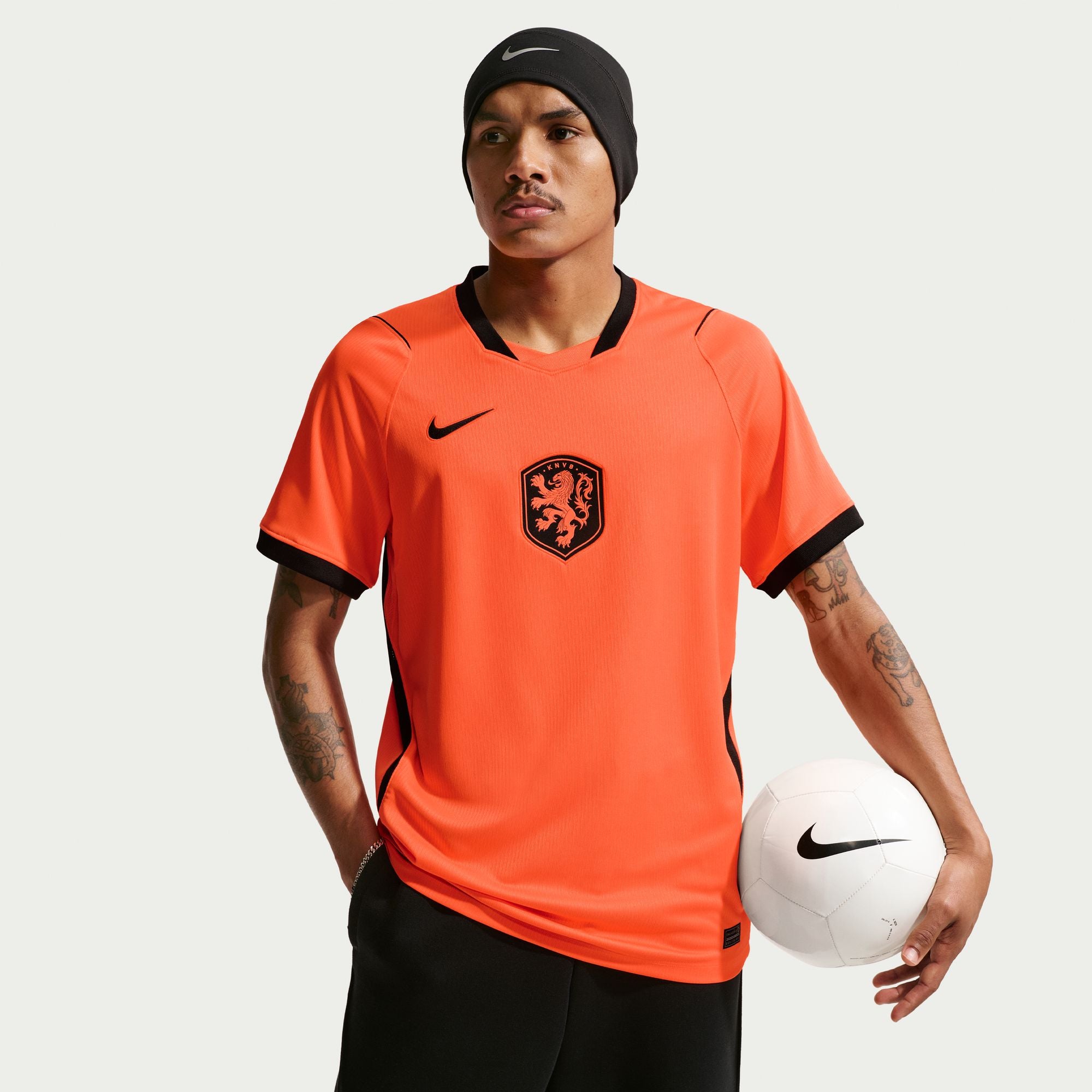 Netherlands Stadium Home 2026 Men's Replica Jersey Orange IB5334-809