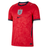 Red soccer jersey with Nike logo on a white background
