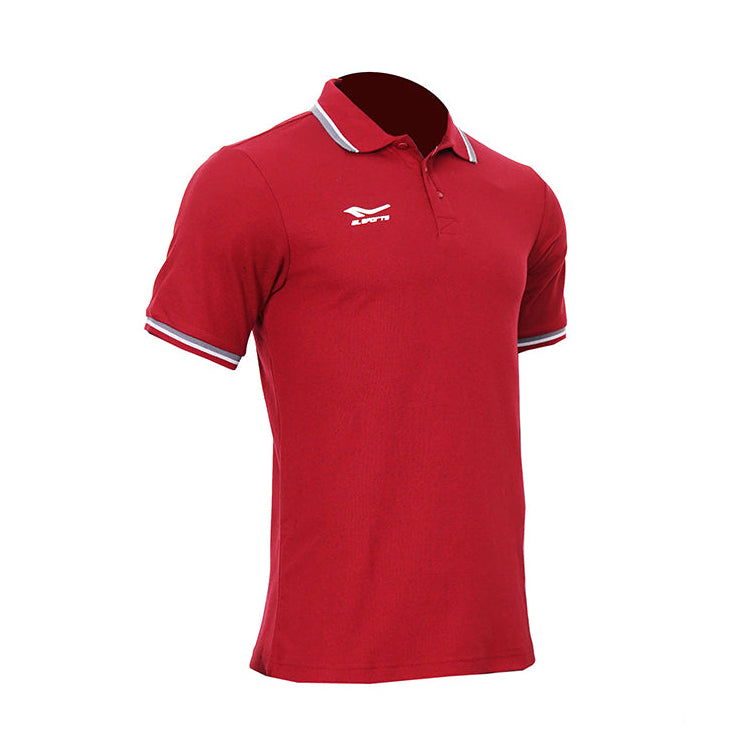 Men's Coated II Polo Tee Maroon BA01038335