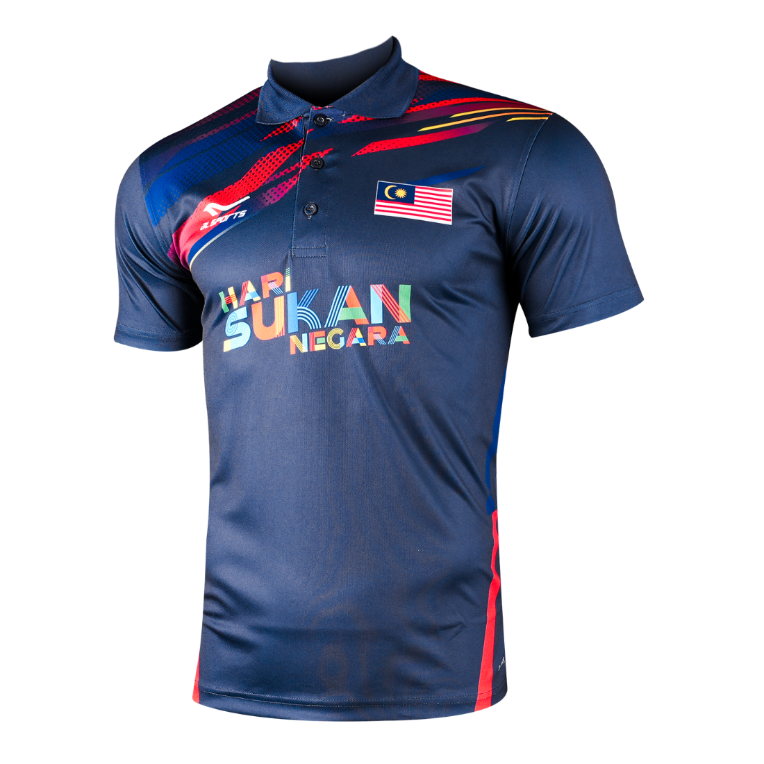 Hari Sukan Negara Men's Polo Navy BA01038720