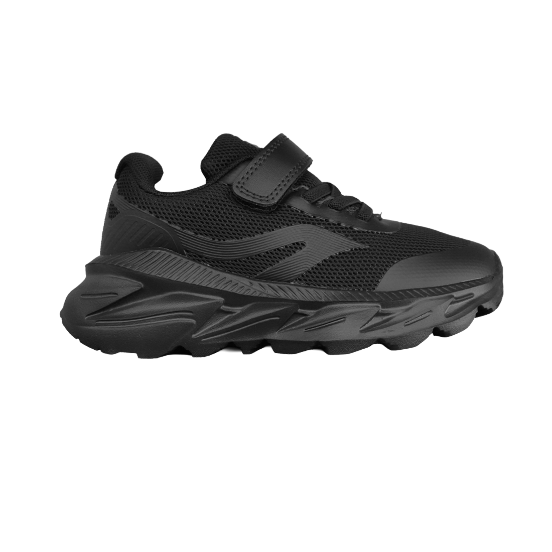 Junior School Shoes Black BTS2556-BK