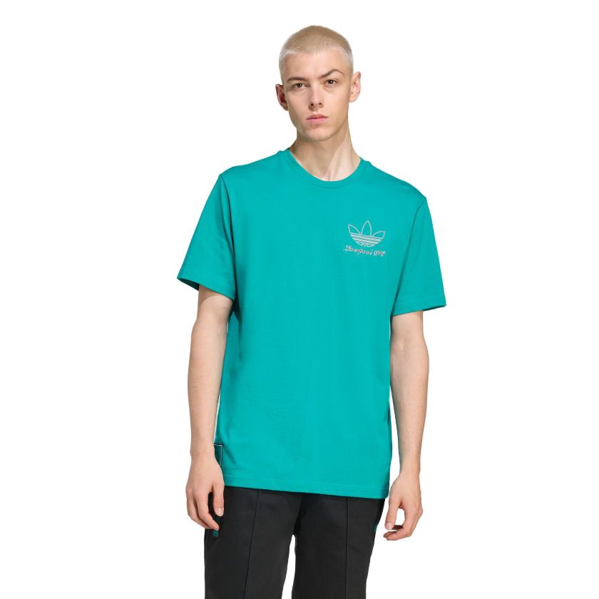 Men's S/S Round Neck Shirt Green JW4137
