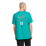 Men's S/S Round Neck Shirt Green JW4137