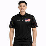 (ONLINE EXCLUSIVE) Limited Edition Malaysia Unisex Adult's Polo Tee Black BA01040901