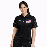 (ONLINE EXCLUSIVE) Limited Edition Malaysia Unisex Adult's Polo Tee Black BA01040901