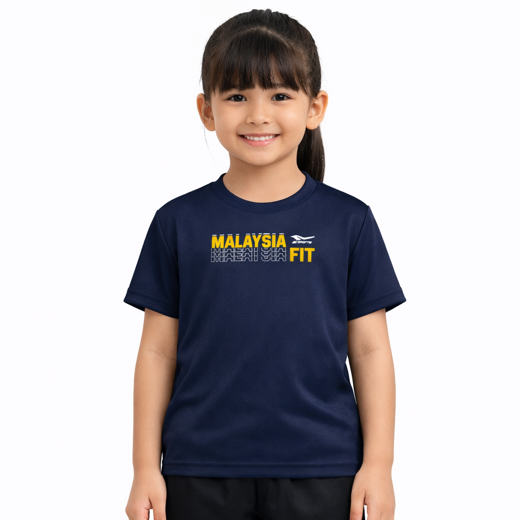 (ONLINE EXCLUSIVE) Limited Edition Malaysia Fit Junior Unisex Jersey Navy HA03033120