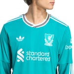 LIVERPOOL FC 2025/2026 Third Long Sleeve Men's Replica Jersey Green JV6464