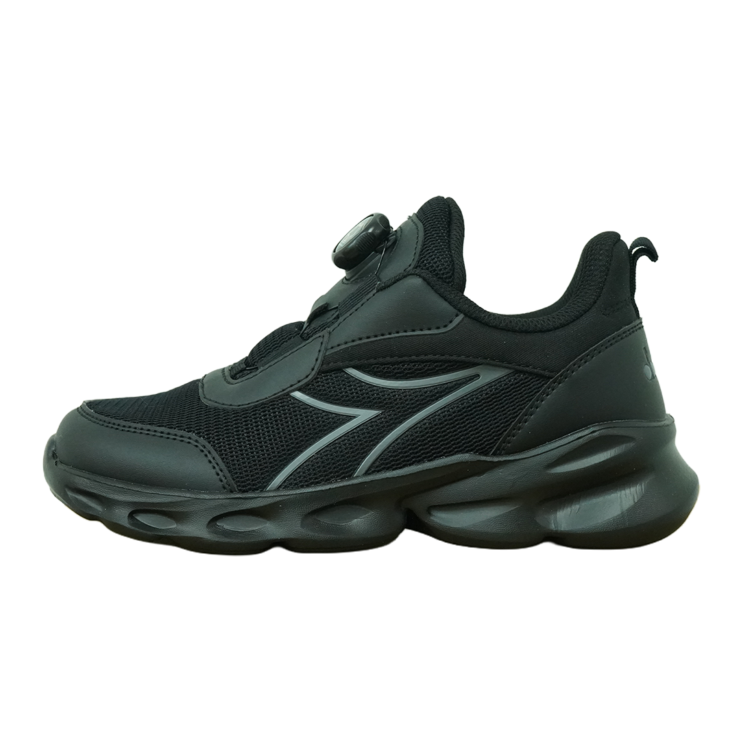 Diadora Sprintix Kid Shoes Junior Boy Black DJSE25003J-BLK