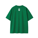 Oversize Men S/S Round Neck Green EST1108-3-GRN