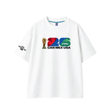 Oversize Men S/S Round Neck White EST1108-5-WHT